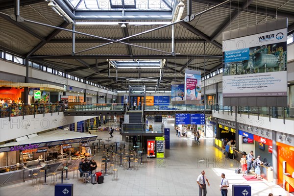 Terminal of Leipzig/Halle Airport