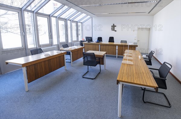 Courtroom 3 at the Erding Local Court