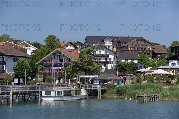 View of Gstadt from the boat