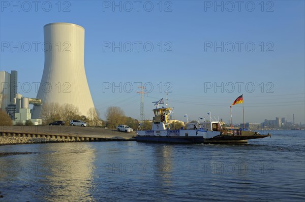 Ferry across the Rhine