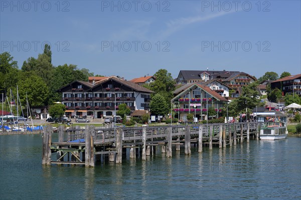 View of Gstadt from the boat