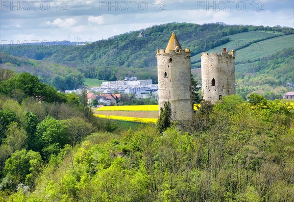 Saaleck Castle Ruin near Bad Koesen