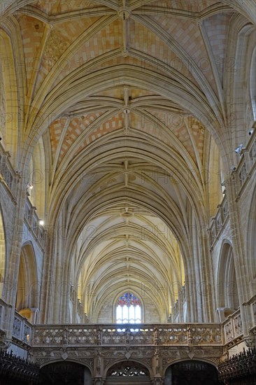 View from the choir into the nave