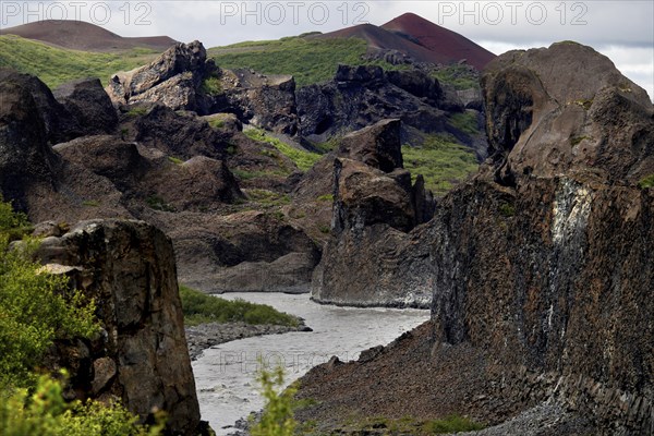 Columnar basalt