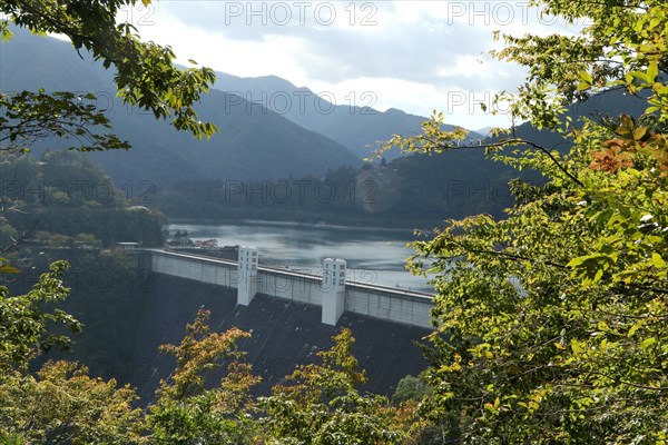 Ogouchi Dam at Lake Okutama