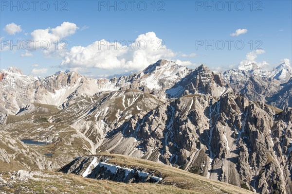 View from the summit of Piz da Peres