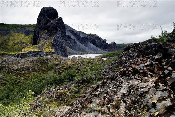 Columnar basalt