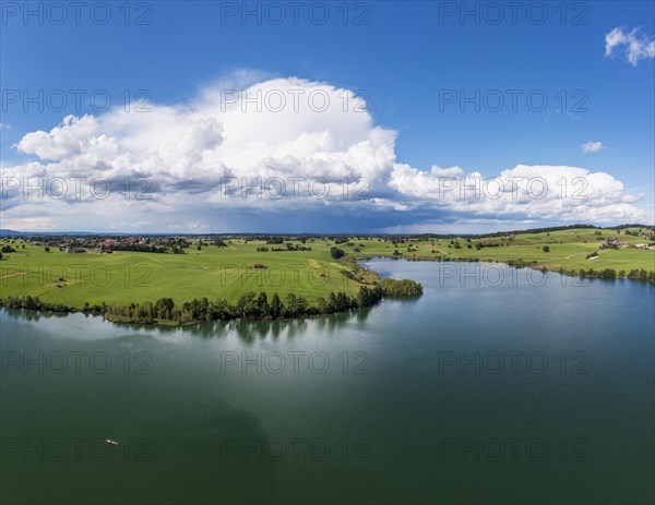 Thunderclouds over Riegsee