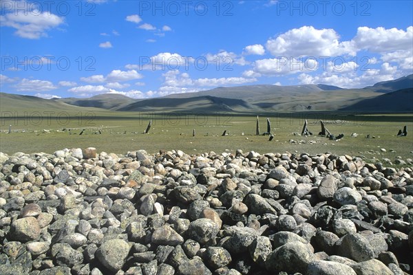 Funeral steles or deer stones