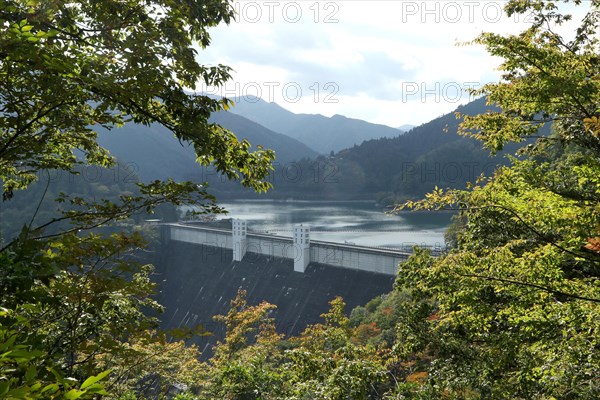 Ogouchi Dam at Lake Okutama