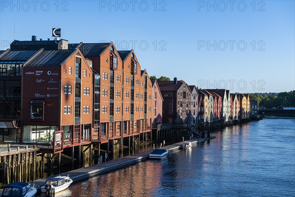 Old storehouses along the Nidelva