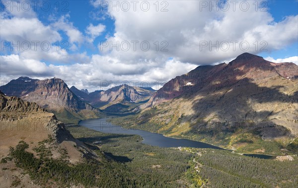 View of Two Medicine Lake