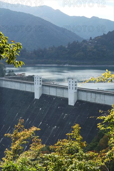 Ogouchi Dam at Lake Okutama