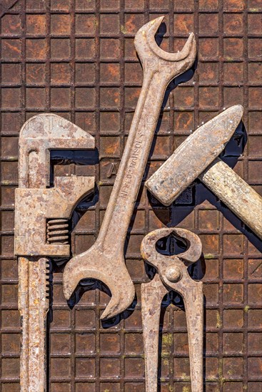 Old tool with Englishman