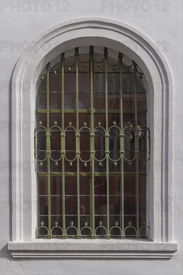 Barred window of a synagogue