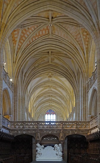 Choir with tomb of Philibert Le Beau