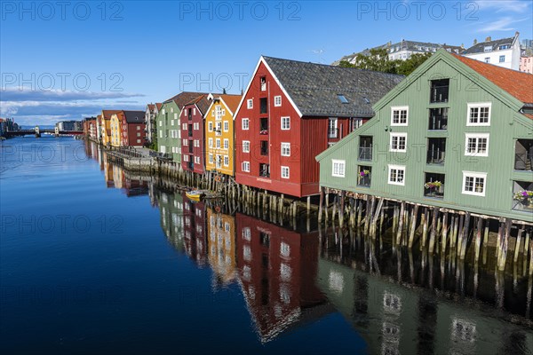 Old storehouses along the Nidelva