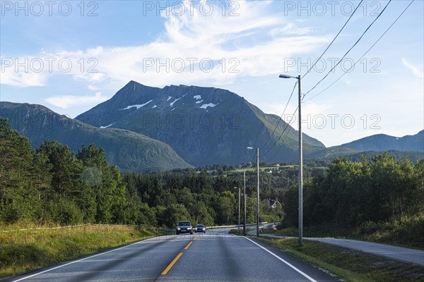 Mountain scnerey near Molde