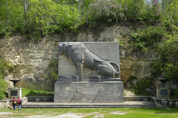 Lion Monument near Bad Koesen