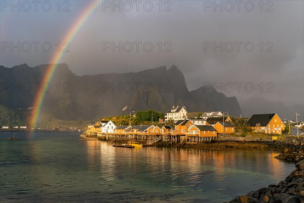 Rainbow over Sakrisoya