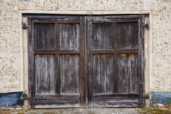 Old garage door in Loitz
