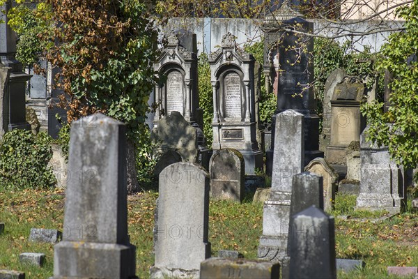 Gravestones at the Old Jewish Cemetery