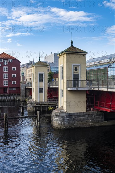 Old storehouses along the Nidelva