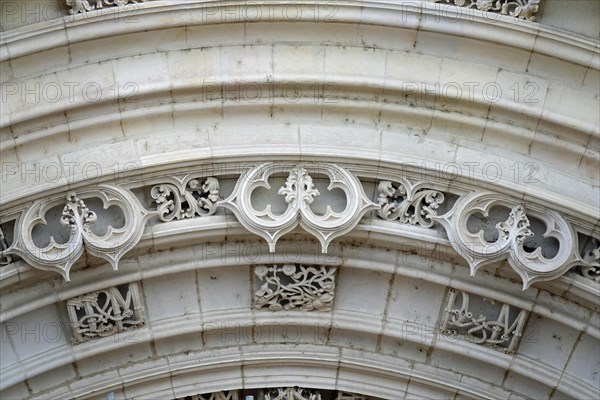 Main portal Former Brou Monastery