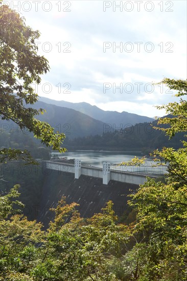 Ogouchi Dam at Lake Okutama