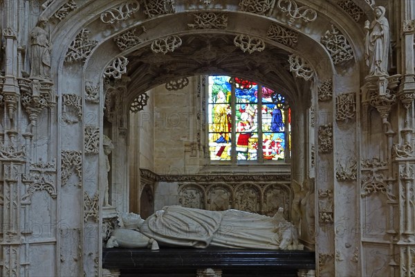 Tomb of Margaret of Austria in the choir