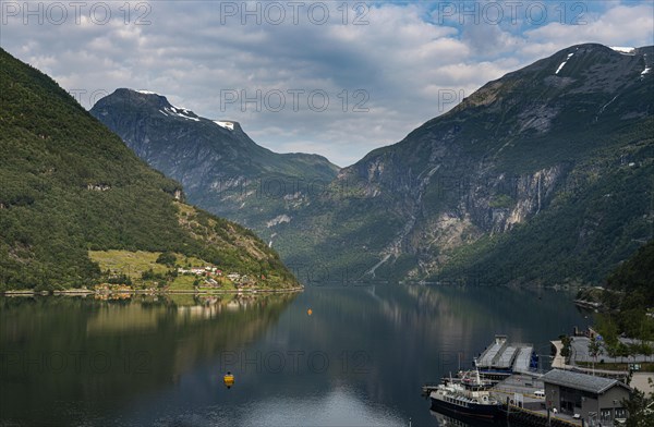 Overlook over Geirangerfjord