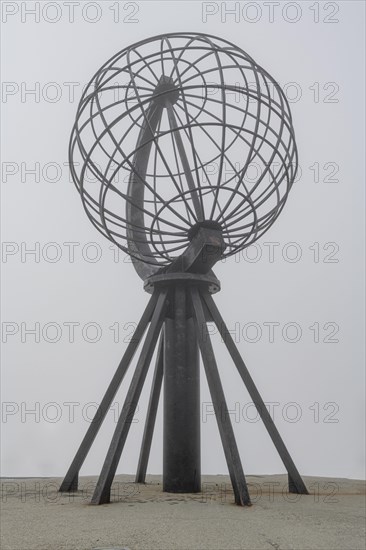 Monument on the Nordkapp