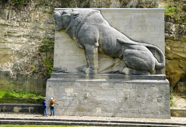 Lion Monument near Bad Koesen