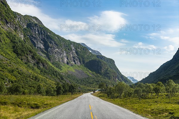 Long stright road