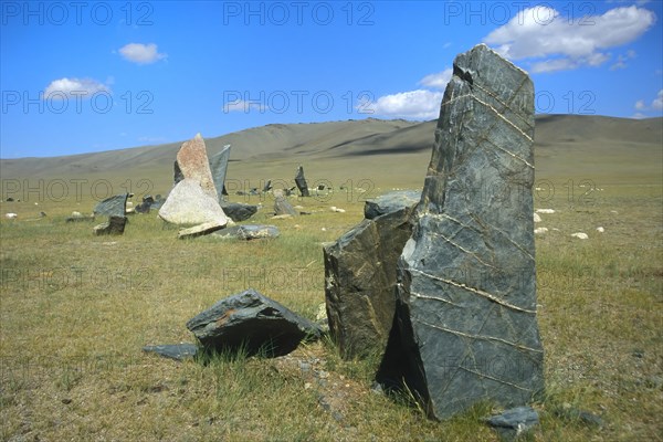 Funeral steles or deer stones