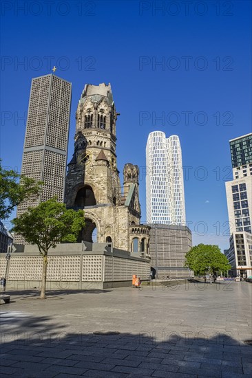 Kaiser Wilhelm Memorial Church and Upper West high-rise