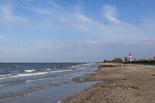 Beach and lighthouse