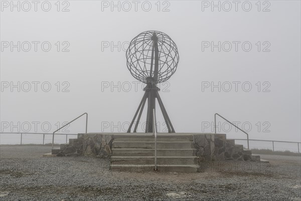 Monument on the Nordkapp