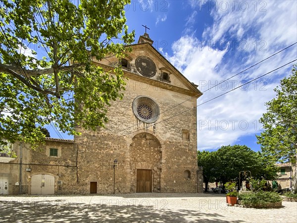 Town view with Valldemossa Charterhouse