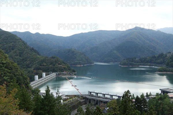 Ogouchi Dam at Lake Okutama