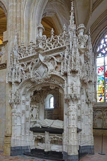 Tomb of Margaret of Austria in the choir