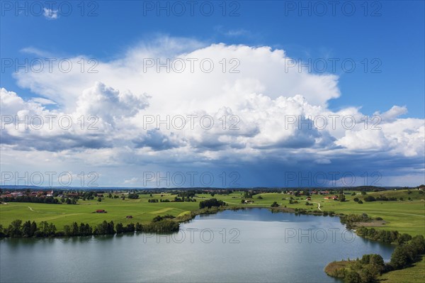 Thunderclouds over Riegsee