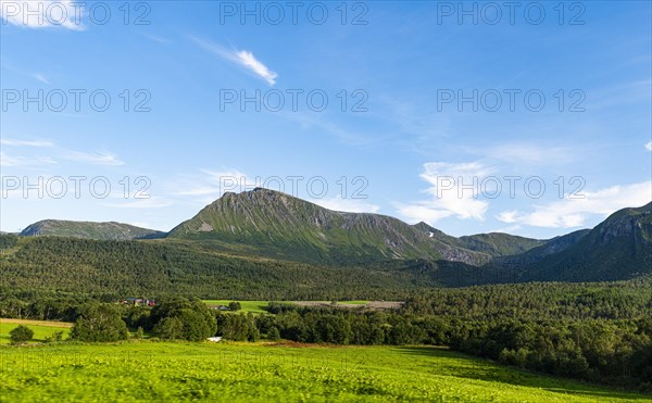 Mountain scnerey near Molde