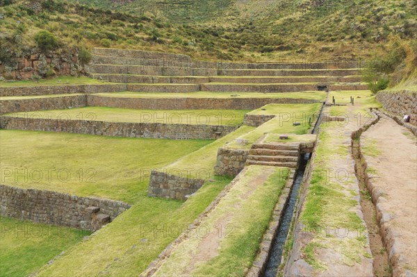 Walled terraces in Tipon