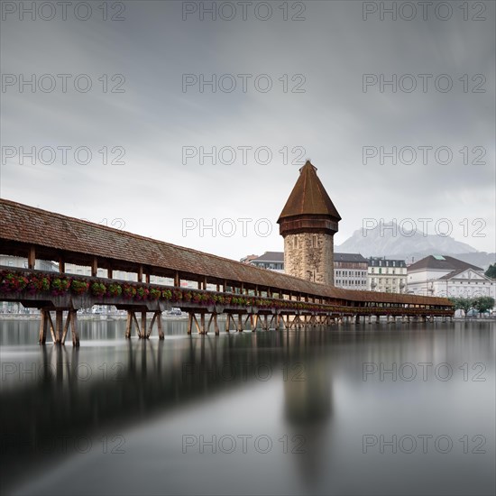 Long exposure of the Chapel Bridge