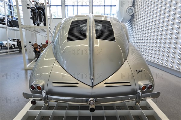 Tatra 87 from 1937 in the basement of the Pinakothek der Moderne