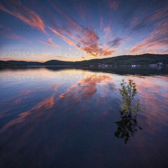 Sunset at the Edersee