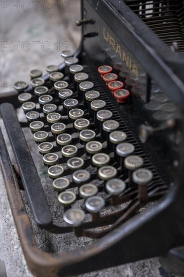 Old typewriter