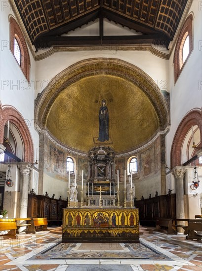 Interior with altar