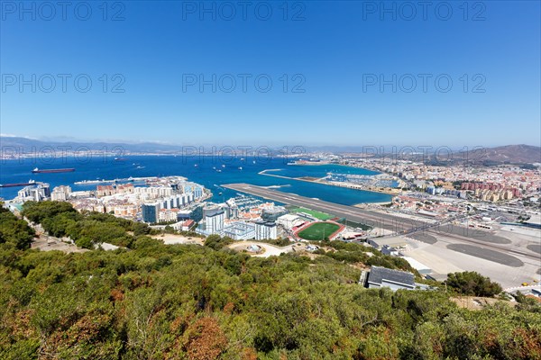 Overview Gibraltar Airport